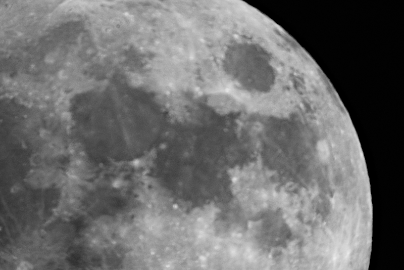 Blurry Moon by Jed Rembold